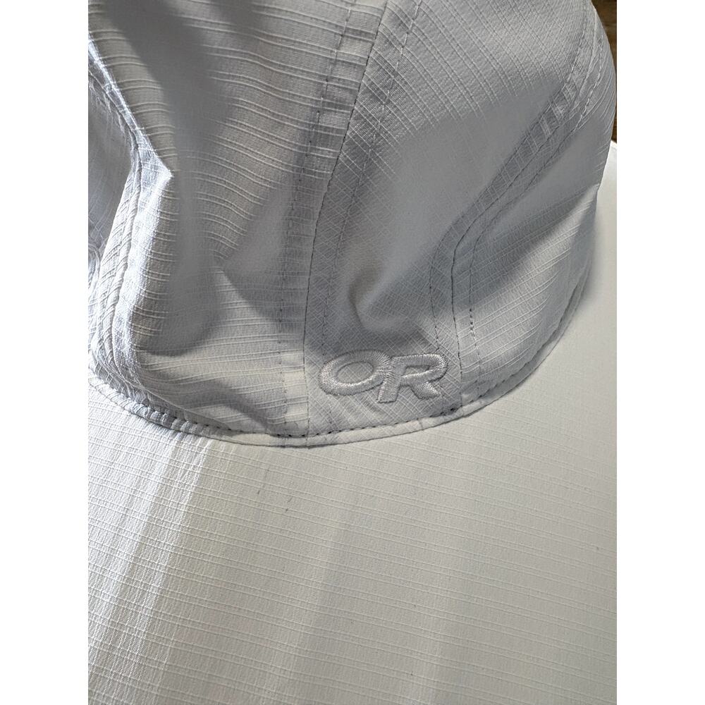 Outdoor Research Women's Oasis Sun Hat White UPF 50+ Wide Brim Cinch Size S/P - Picture 5 of 6